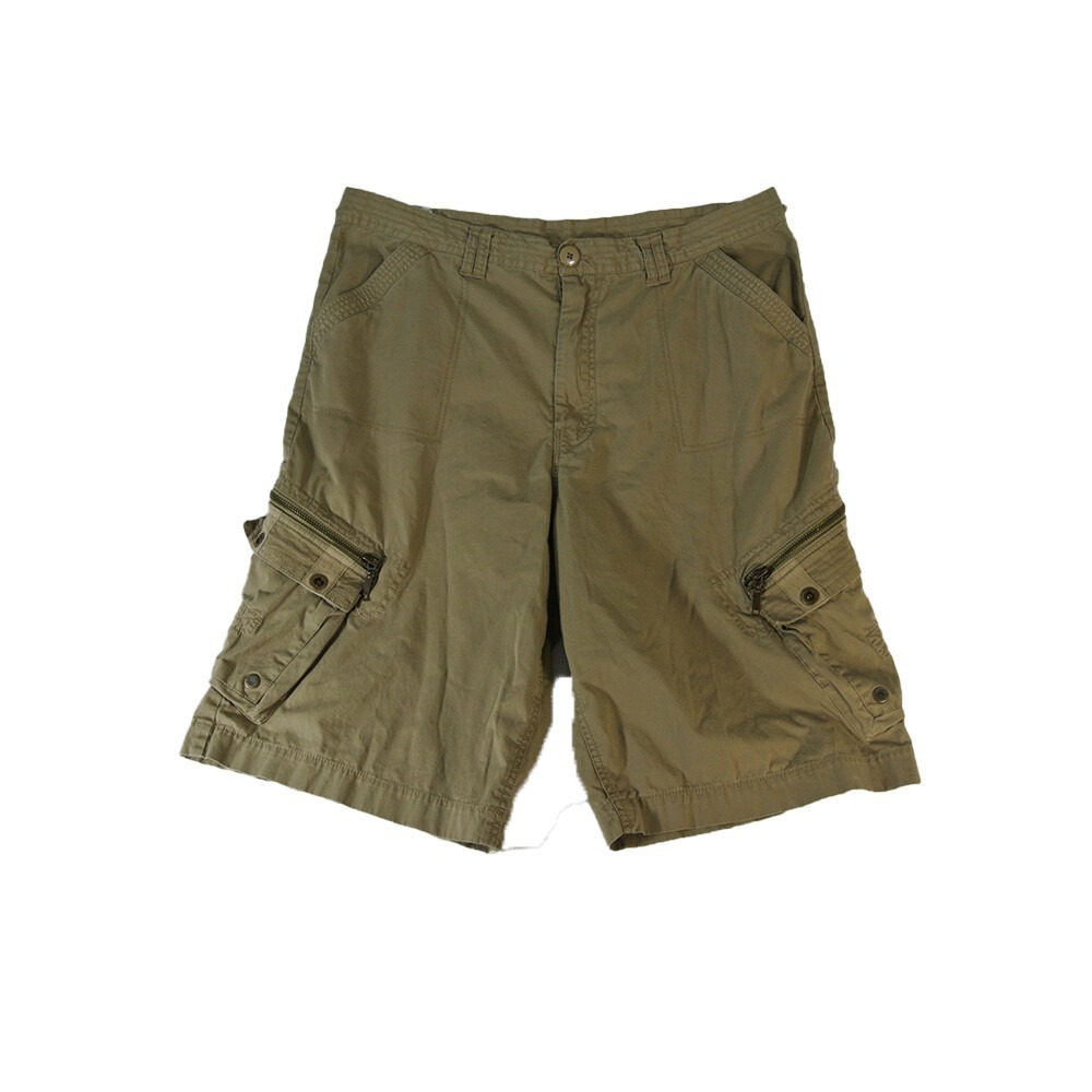 Parish Nation cargo shorts men's 38 x 13 tan beige urban outdoor streetwear